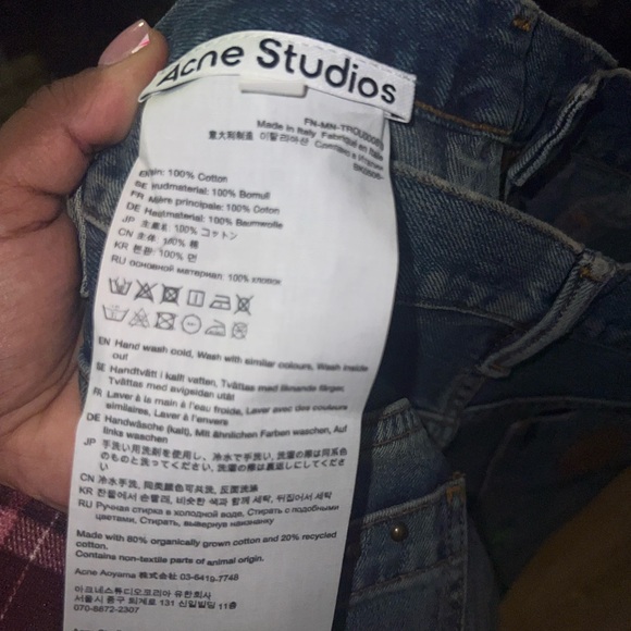 Acne studio jeans, never worn, all tags on - Picture 4 of 6